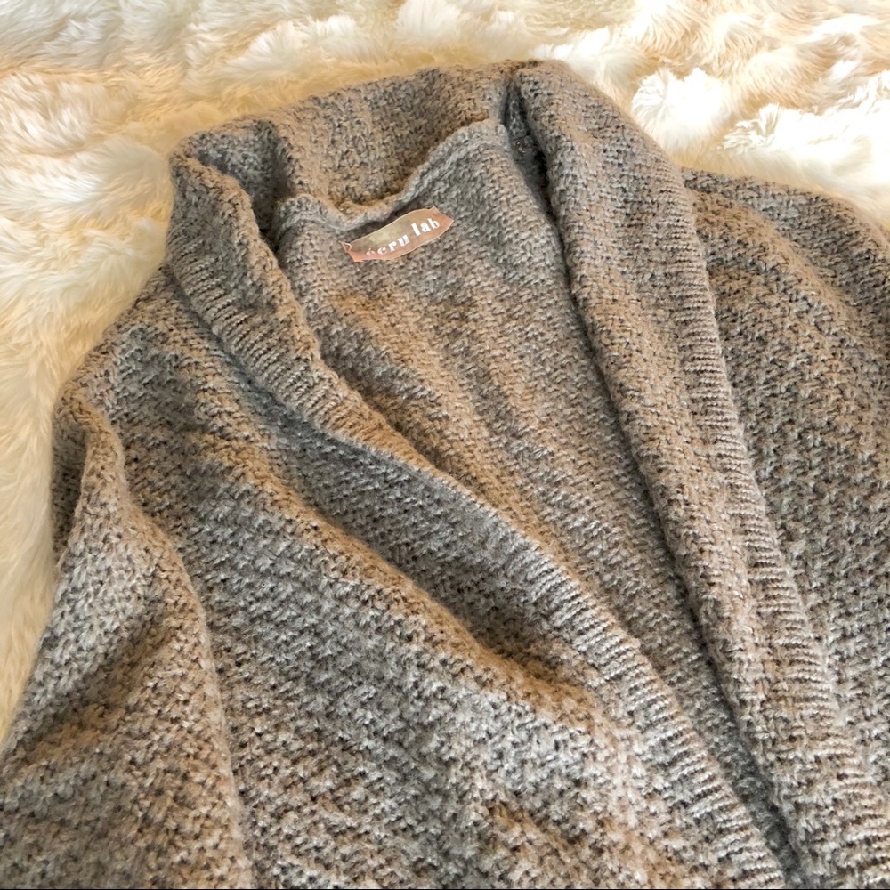 EUC Ecru Lab Open Cardigan Duster